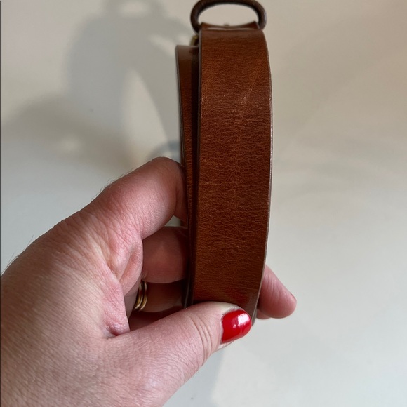 J. Crew Rich Brown Leather Belt - small - Picture 5 of 8
